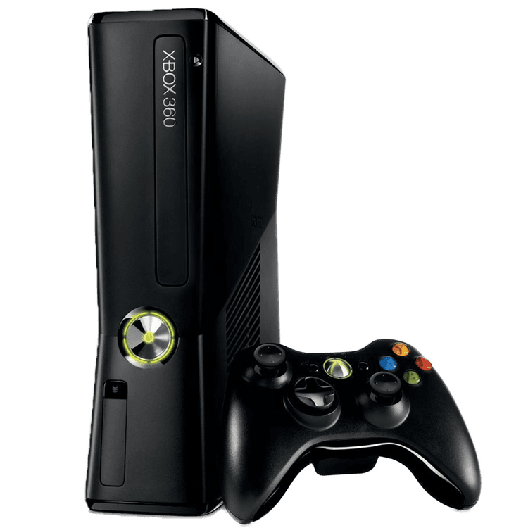 Xbox console with wireless controller